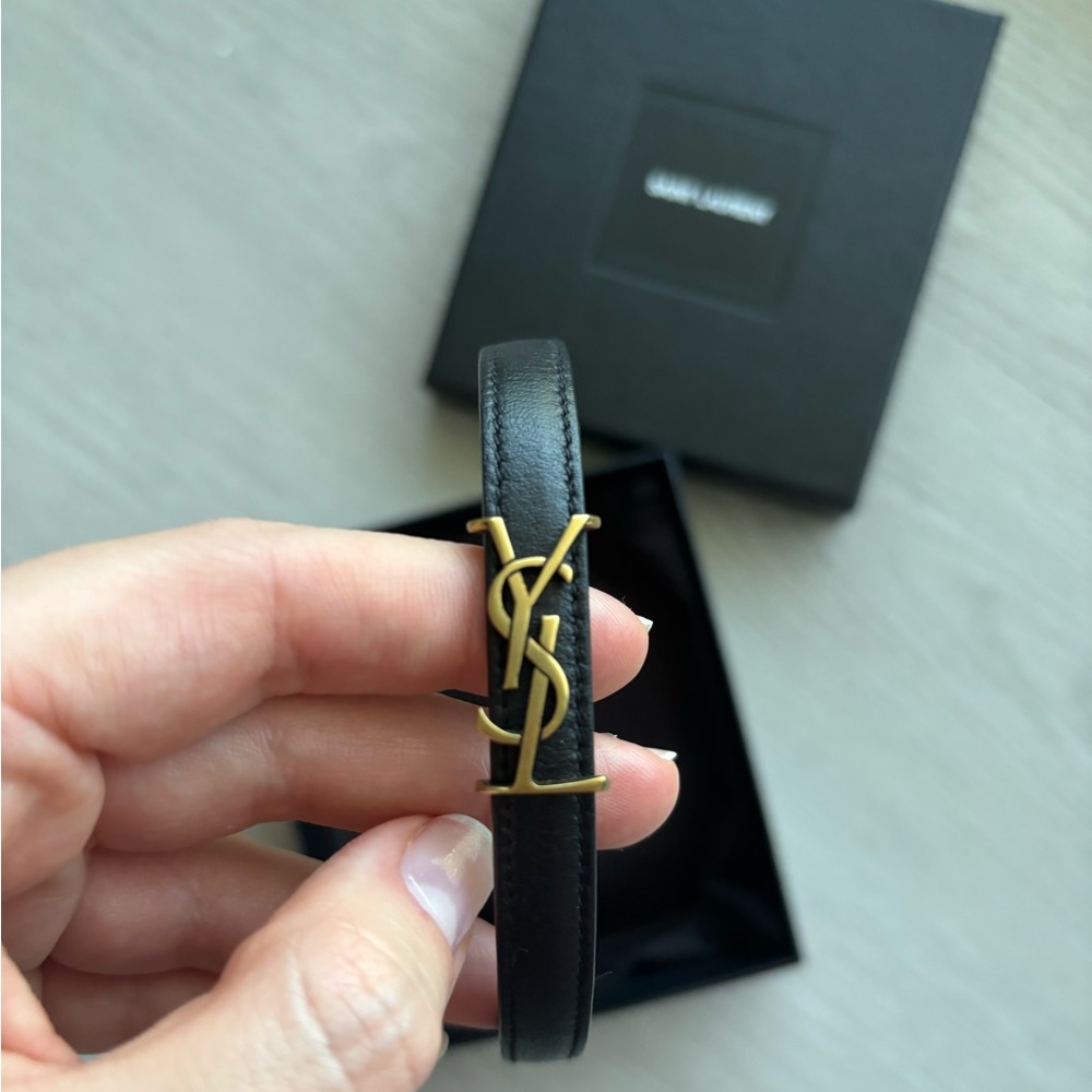 Saint Laurent Wrap Bracelet - Picture 3 of 8